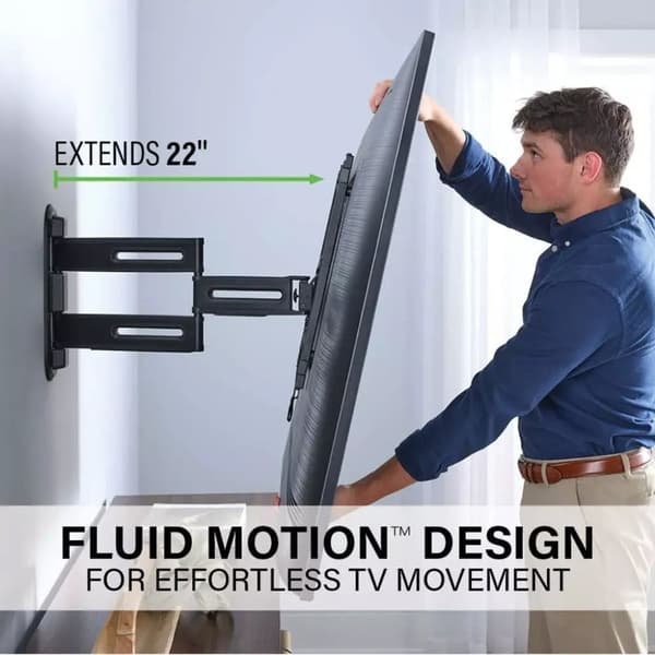 SANUS TV-holder 4D Max Vesa 400x400 32"-65" Fuld Motion Sort