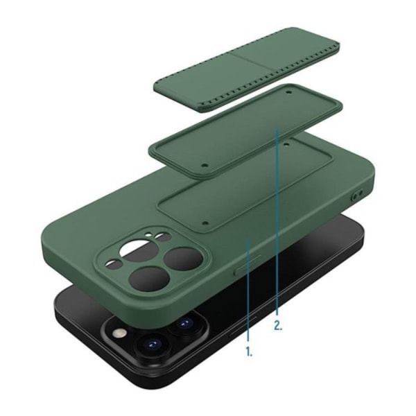 Wozinsky Kickstand Case iPhone 13 Pro Max - laivastonsininen
