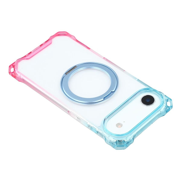 Mobilskal till iPhone Air MagSafe Kickstand - Gradient Blå / Rosa Blå