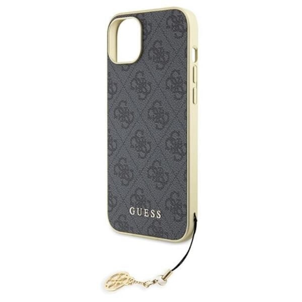 Guess Mobilskal till iPhone 15 Plus Charms Collection - Grå Grå
