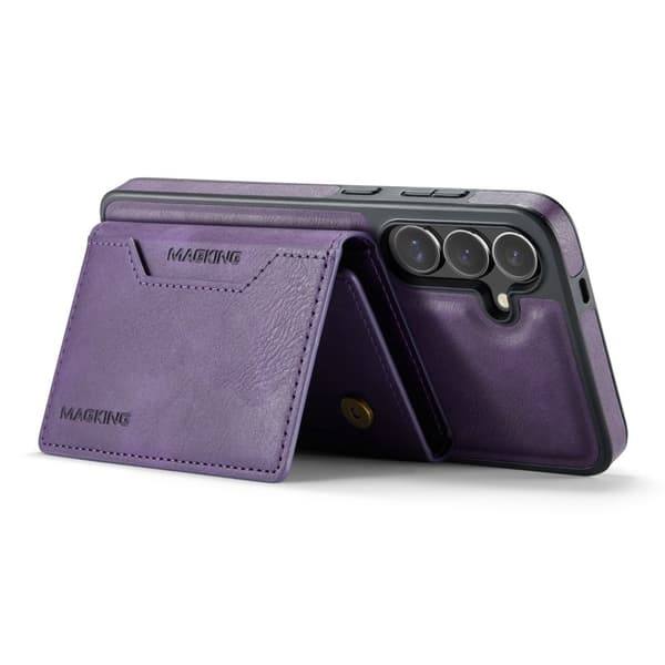 MAGKING Mobilskal för Samsung Galaxy S26 Plus Magnetiskt PC + TPU - Lila