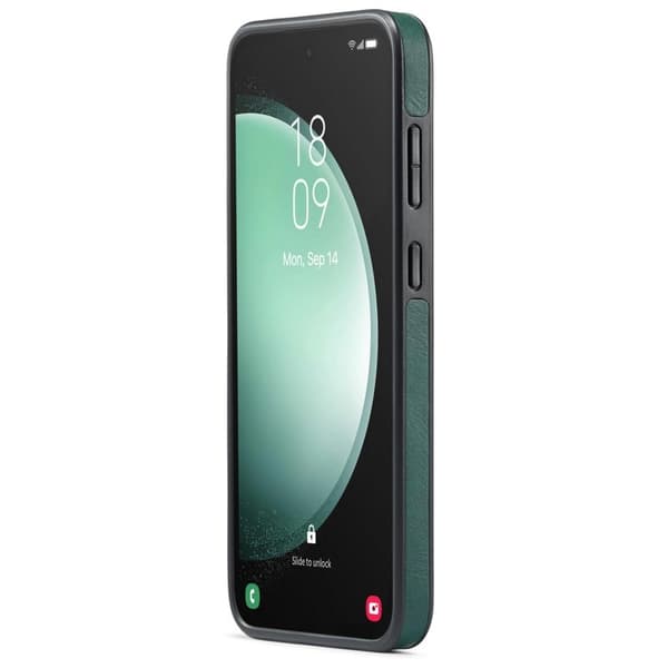 DG.MING Mobilskal till Samsung Galaxy S23 FE i PU-läder - Grön