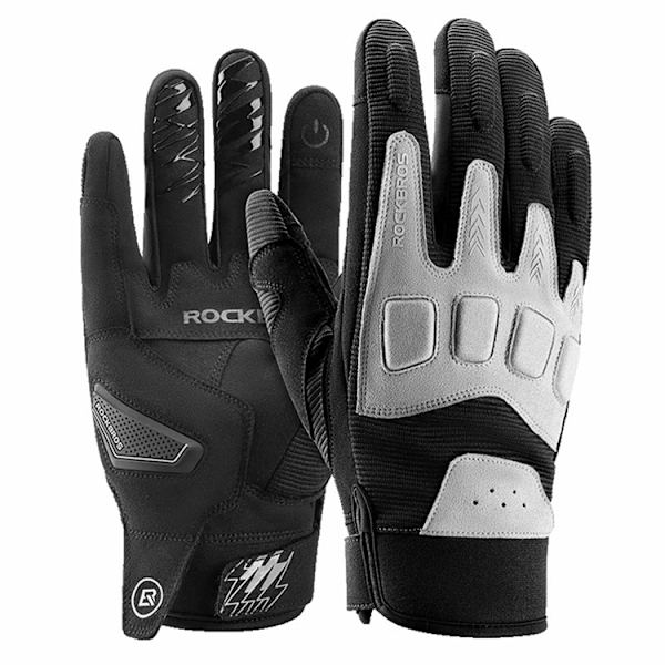 ROCKBROS Touchvantar Handskar Helfinger MT016 - Svart + Grå Grå