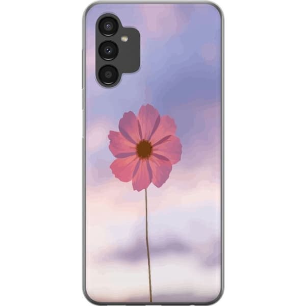 Mobilskal till Samsung Galaxy A04s med Rosa blomma