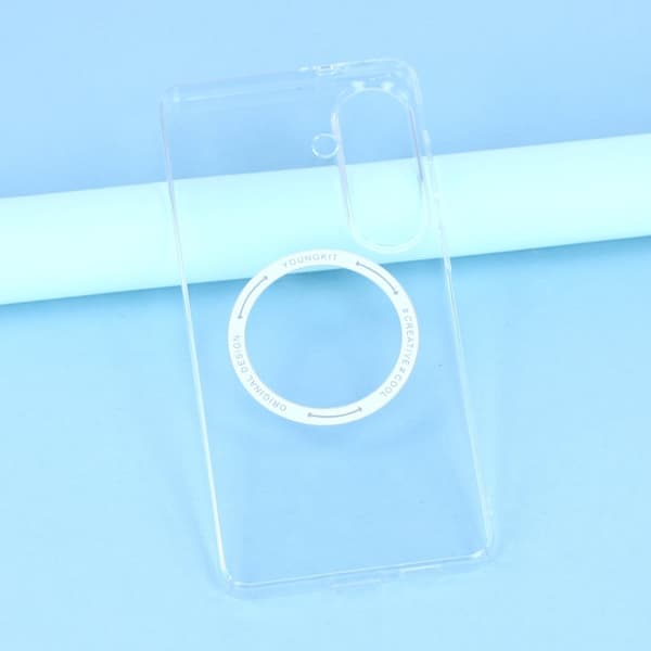 YOUNGKIT Mobilskal för Samsung Galaxy S26 Magnetiskt PC - Transparent