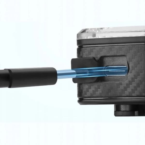 Rockbros Q2S LED USB-C Cykel Baglys - Sort Svart