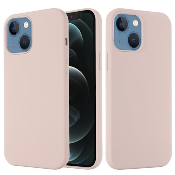 iPhone 14 Plus Skal Magsafe Silicone Ultra Slim - Rosa Svart