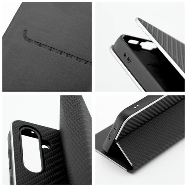 Xiaomi Redmi 14C Plånboksfodral Luna Carbon - Svart Svart