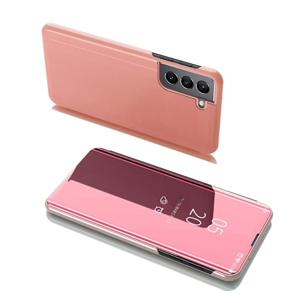 Galaxy S22 Plus Mobilfodral Clear View - Rosa Rosa