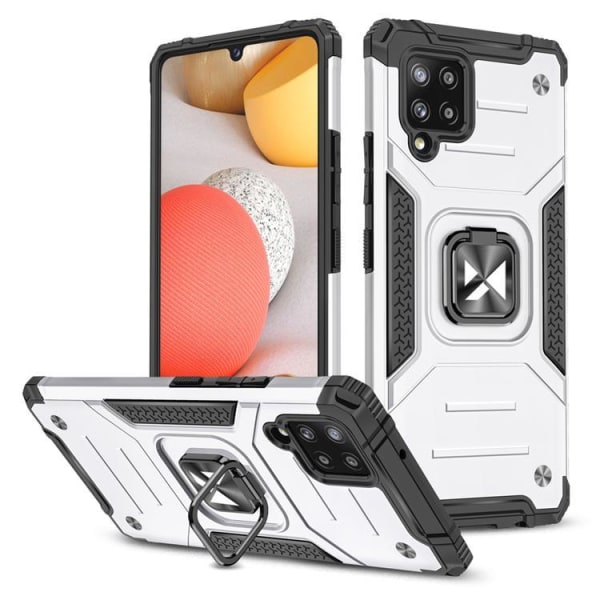 Wozinsky Ring Armor  Skal Galaxy A42 - Silver Silver