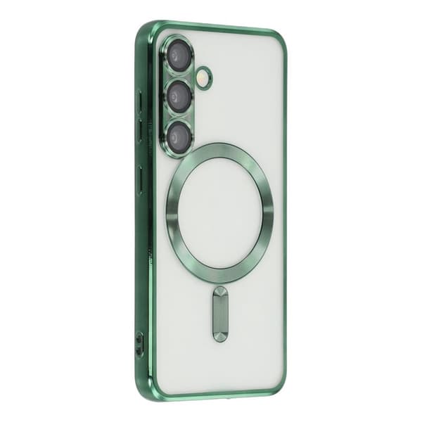 Mobilskal för Samsung Galaxy S26 Plus Magnetiskt TPU - Grön