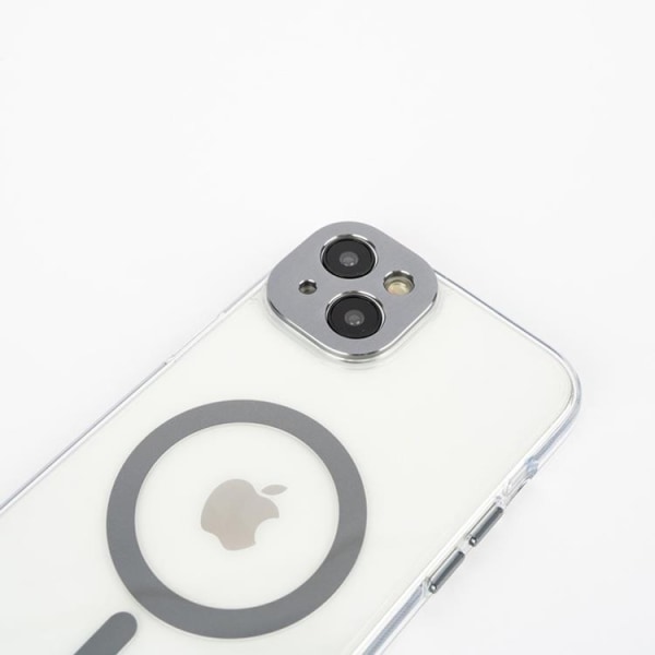Moshi iPhone 15 Pro Max Mobilskal Magsafe iGlaze - Lunar Silver