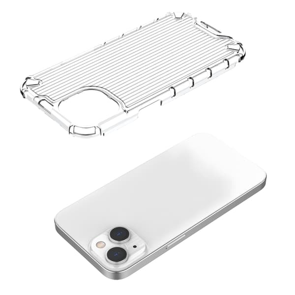 iPhone 14 Skal Ombre Protect - Rosa/Blå Blå