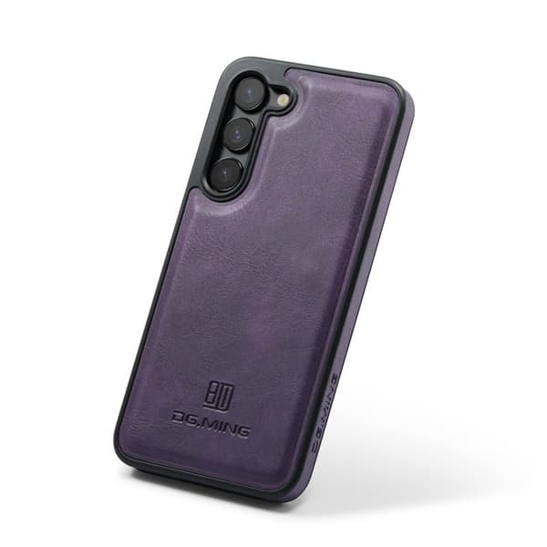 DG.MING Mobilskal till Samsung Galaxy S24+ Anti-Drop Läder - Lila