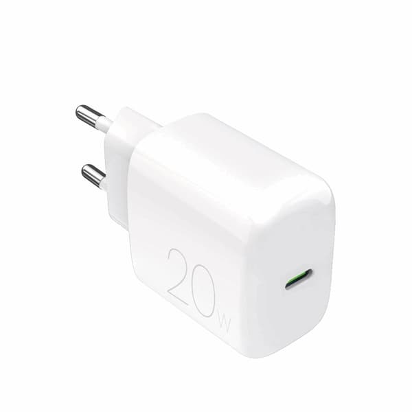 Puro Snabbladdare 20W USB-C Prolite - Vit Vit