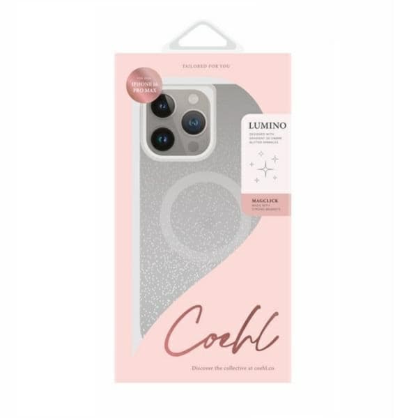 Uniq Telefontaske til iPhone 16 Pro Magsafe Coehl Lumino - Sølv Silver