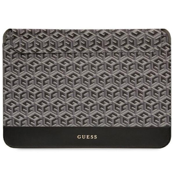 Guess Datorfodral 16'' GCube Stripes - Musta Brun