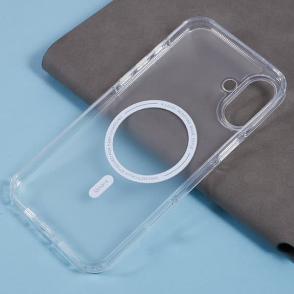 X-LEVEL Mobilskal till iPhone 16 MagSafe PC+TPU Matt Transparent