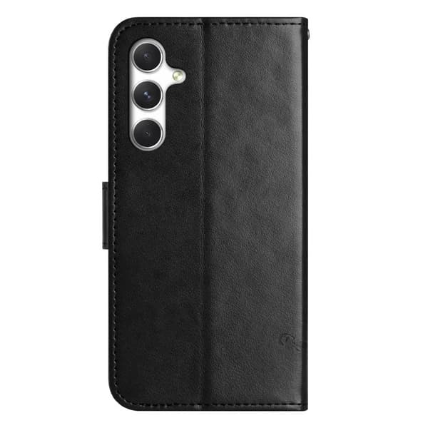 Plånboksfodral för Samsung Galaxy S26 Plus Ställ Konstläder - Svart