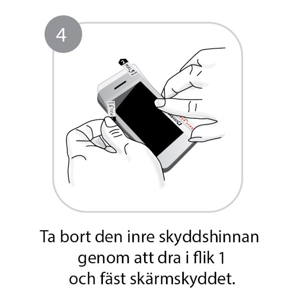 CoveredGear Skärmskydd av Slitstark Film iPhone 6 Plus