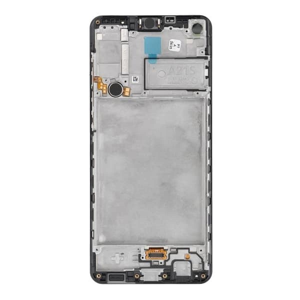 Galaxy A21s Skärm med LCD-display Service Pack GH82-22988A Svart