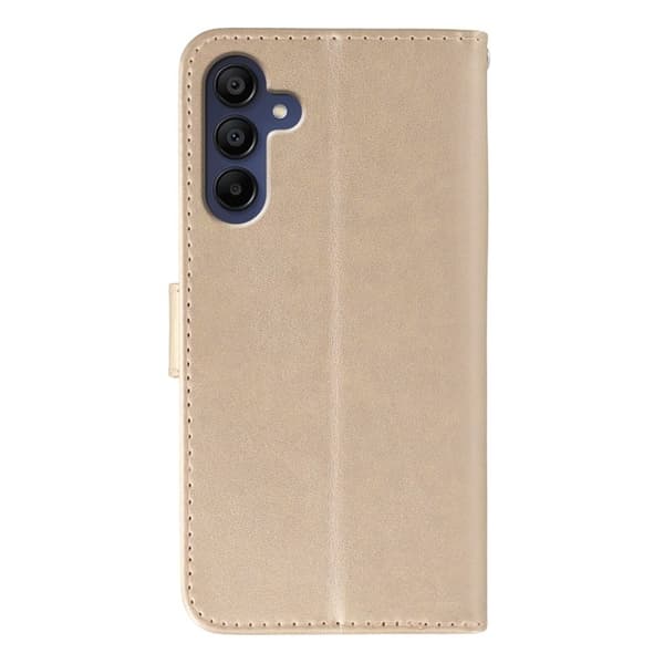 Samsung Galaxy S26 Plus Plånboksfodral Konstläder Flip med Rem - Roséguld