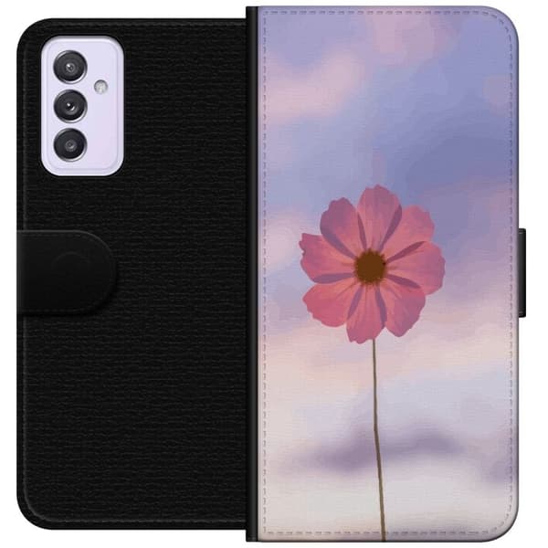 Plånboksfodral till Samsung Galaxy A82 5G med Rosa blomma