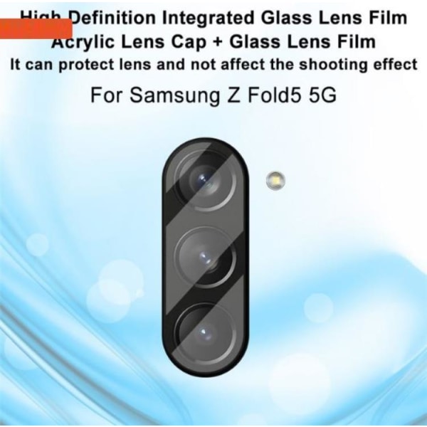 iMak Galaxy Z Fold 5 -kameran linssinsuojus karkaistua lasia
