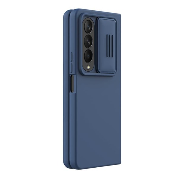Nillkin Galaxy Z Fold 4 Mobile Cover CamShield Silky - sininen