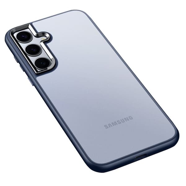 SULADA Mobilskal till Galaxy S24 PC+TPU Stöttålig Matt Blå