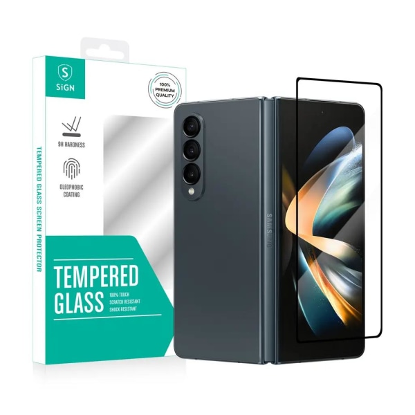 SiGN Galaxy Z Fold 4 Härdat Glas Skärmskydd 2.5D