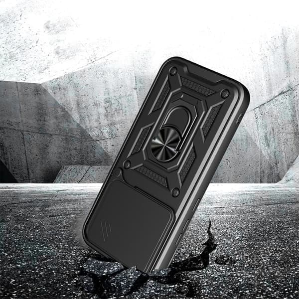 Tech-Protect telefontaske til Xiaomi Poco F8 Pro Camshield Pro - Sort Svart