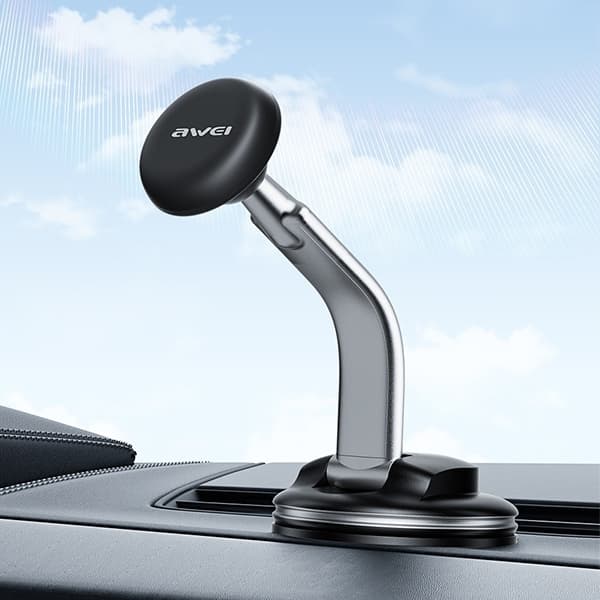 AWEI Magnetisk bilhållare för vindruta/cockpit X45 - svart
