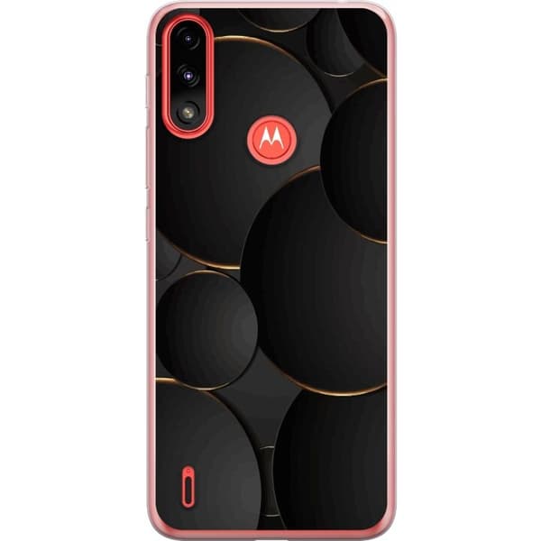 Mobilskal till Motorola Moto E7 Power med Lyxig Cirklar