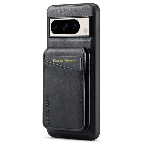 FIERRE SHANN 025 Google Pixel 8 Pro Fodral PU+TPU - Svart