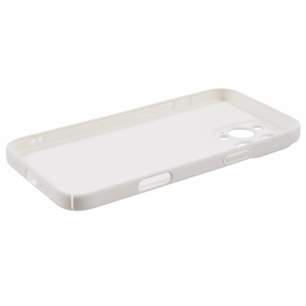 Mobilskal till iPhone 16 Pro Max Skin-Touch Rubberized PC - Vit