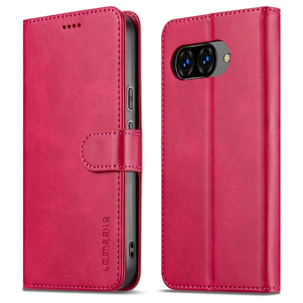 LC.IMEEKE Google Pixel 9a Plånboksfodral Konstläder - Rosa