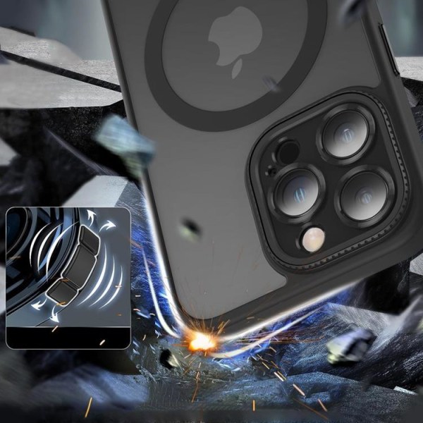 Tech-Protect iPhone 15 Pro Max Mobilskal Magsafe Magmat Cam