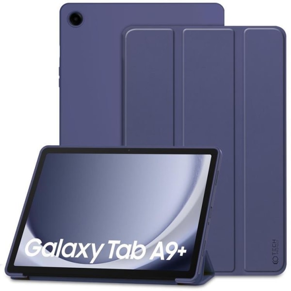 Tech-Protect Galaxy Tab A9 Plus -kotelo Smart - laivastonsininen