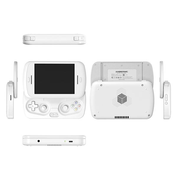 ANBERNIC RG Slide Spelkonsol Retro Gamepad Android 13 AI - Vit