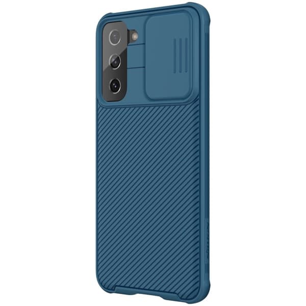 NILLKIN CamShield Pro Mobilskal för Samsung Galaxy S21 4G/5G - Blå
