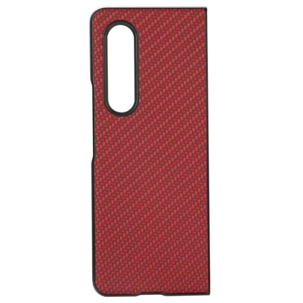 Galaxy Z Fold 4 Shell Carbon Fiber - Rød