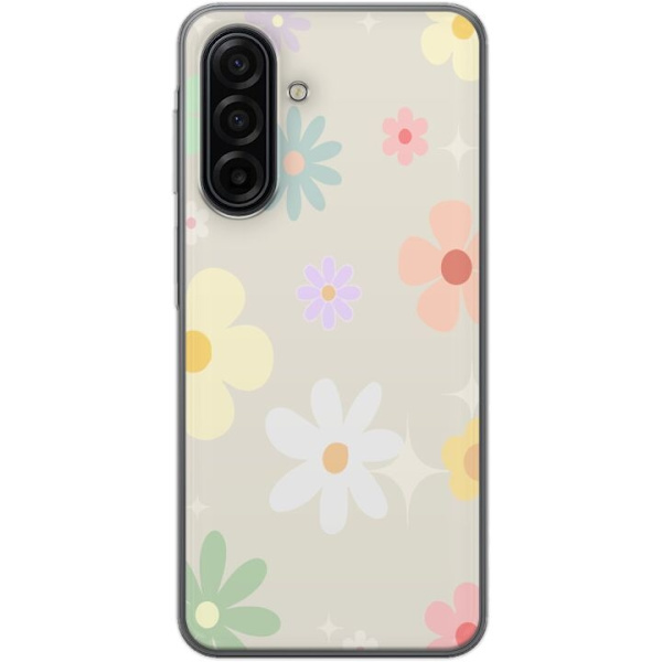 Mobilskal till Samsung Galaxy A17 5G med fejdande blommor