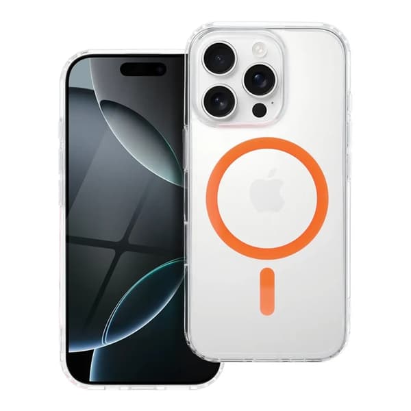 Telefontaske til iPhone 12 Pro Max MagSafe Drop Glue - Orange Orange