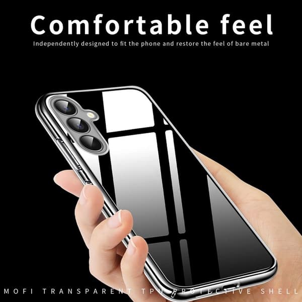 Mofi Mobilskal för Samsung Galaxy S26 Plus Transparent TPU - Transparent