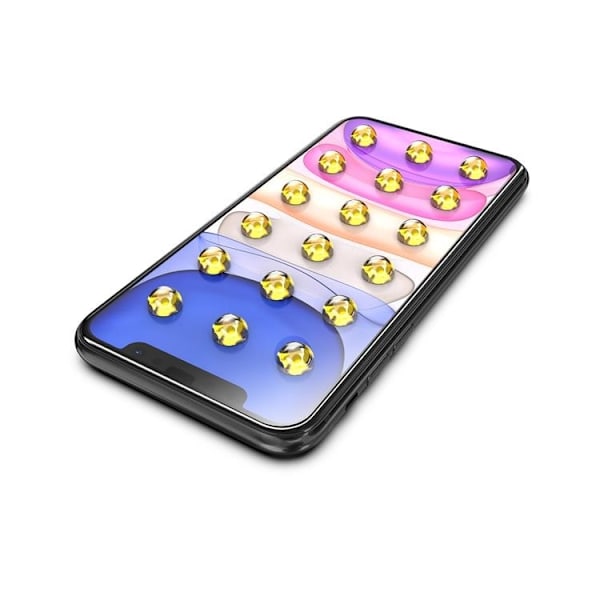 LIVSTIDSGARANTI - BOOM iPhone XR Härdat Glas Skärmskydd - 2 Pack