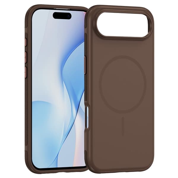 Mobilskal till iPhone Air MagSafe PC + TPU Shockproof - Brun Brun