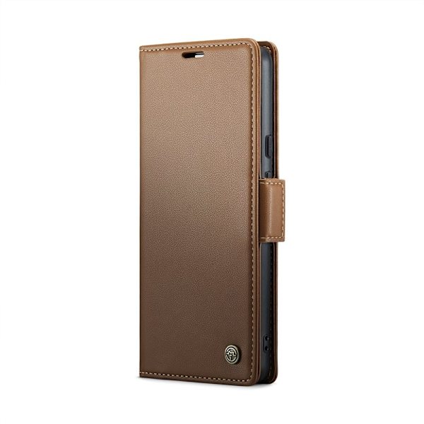 CASEME Plånboksfodral Konstläder för Google Pixel 9 Pro XL - Brun