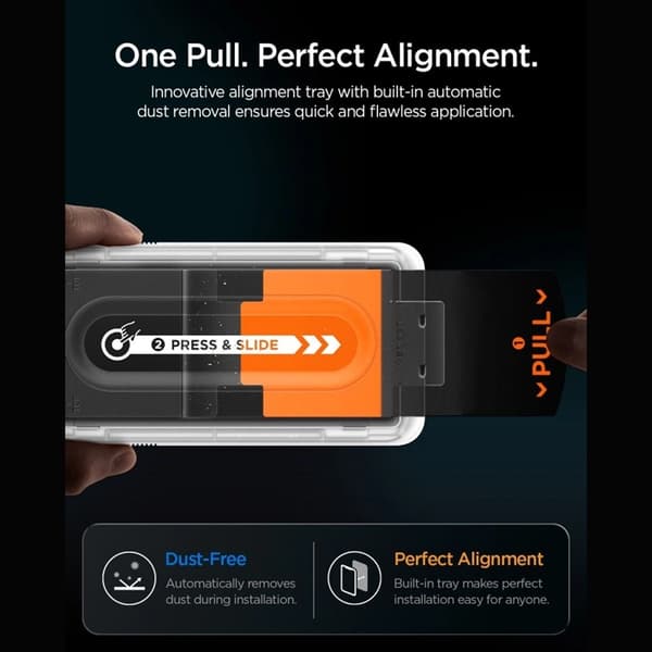 Spigen Härdat Glas Skärmskydd För iPhone 18 Pro Max/17 Pro Max Privacy