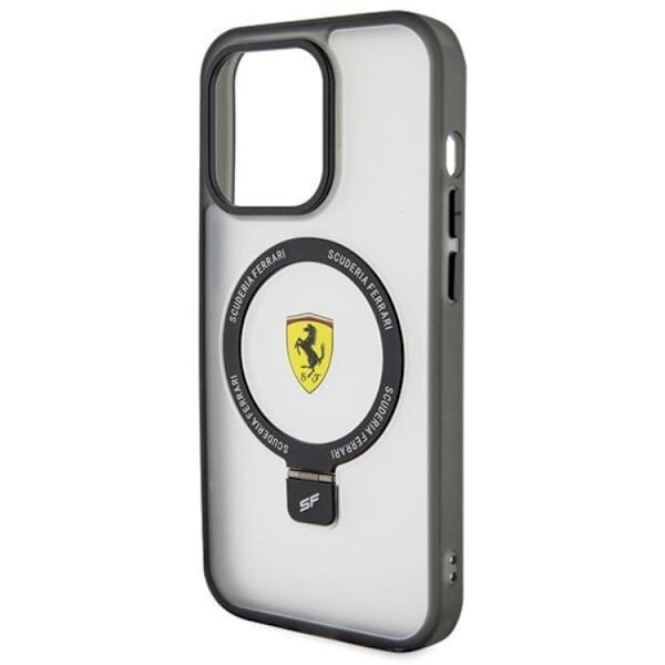 Ferrari iPhone 15 Pro Mobilskal Magsafe Ring Stand 2023 - Clear